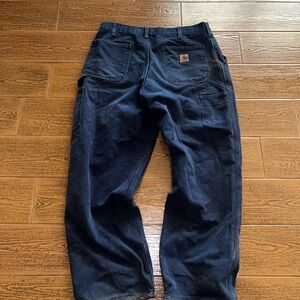 Carhartt Men's black carpenter Pants